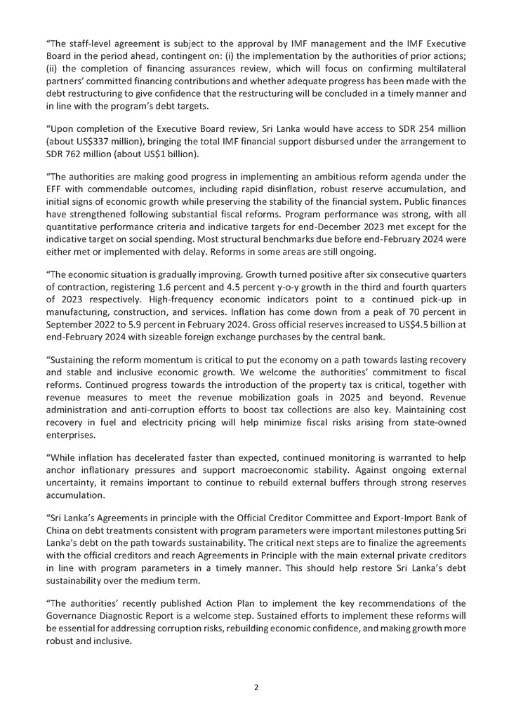 IMF Press Release 21 March 2024 English Page 2