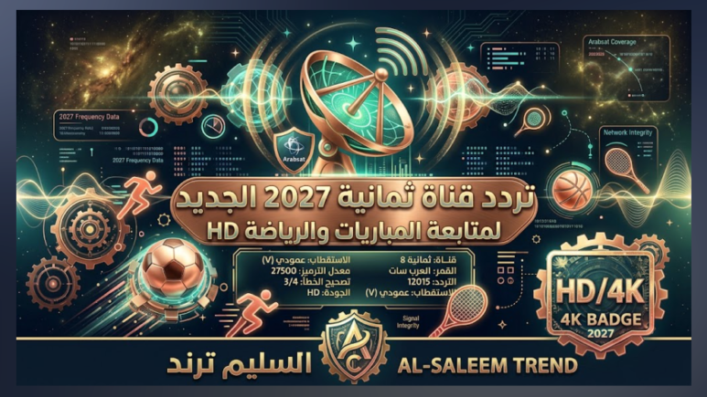 تردد قناة ثمانية 2027 على عرب سات لمتابعة المباريات والرياضة