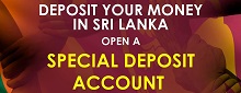 Special Deposit Account tab